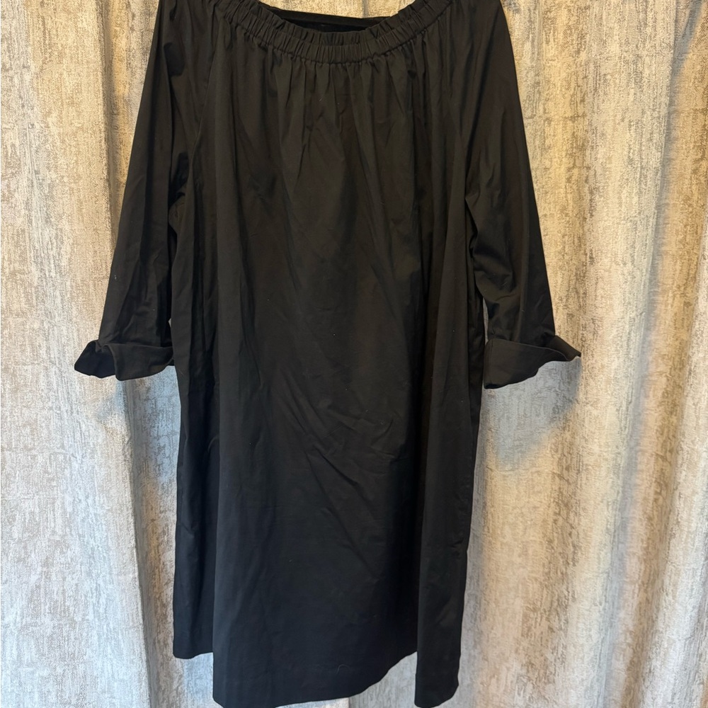 Elegant Black Off-Shoulder Dress